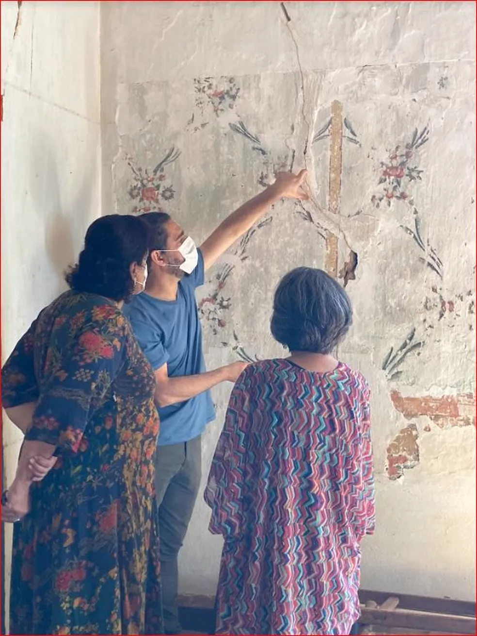 Pinturas coloniais foram redescobertas no Museu Casa Padre Toledo, em Tiradentes
